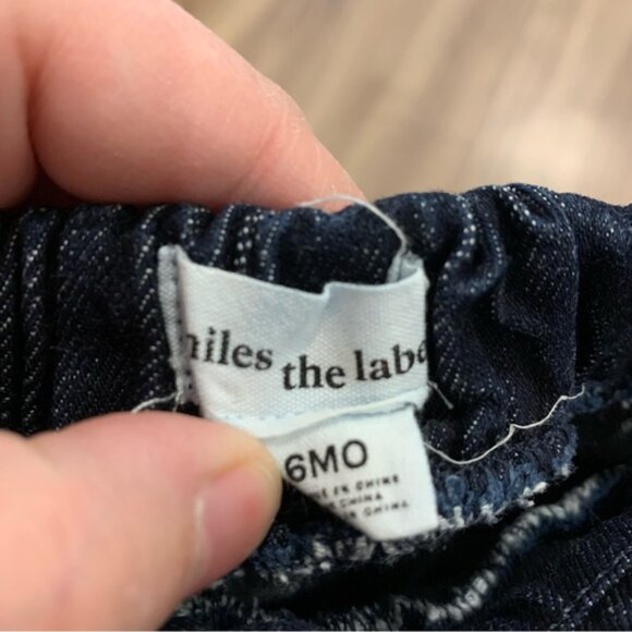Miles the Label Baby Girl's Playwear New Leaf Pants Jeggings - Picture 4 of 5